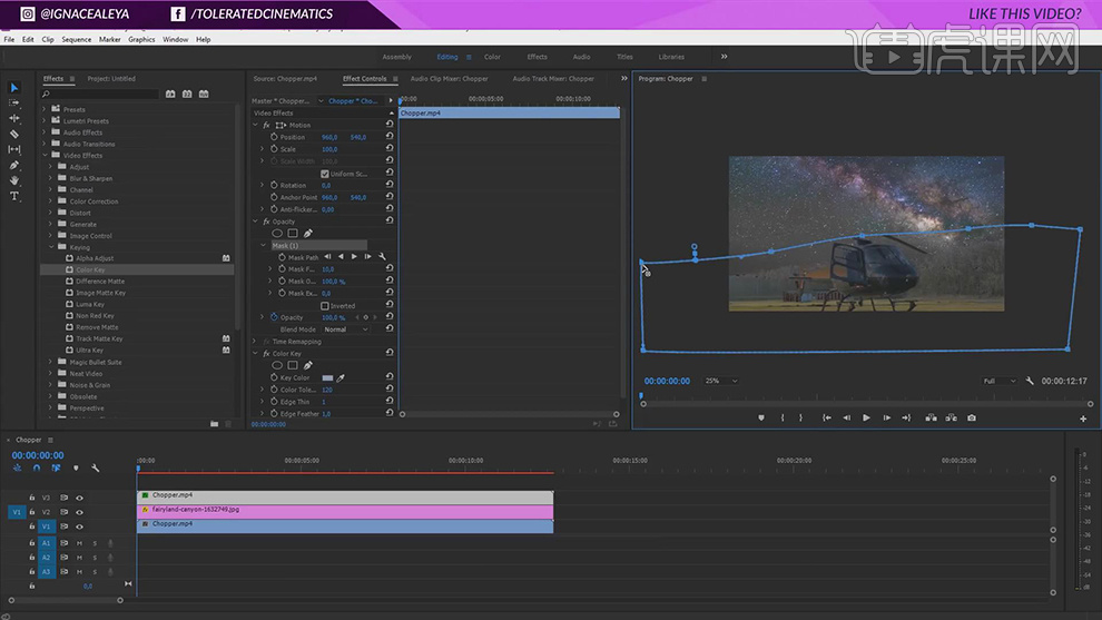 PR视频替换天空教程_PR CC2018字体设计_pr视频中人脸替换