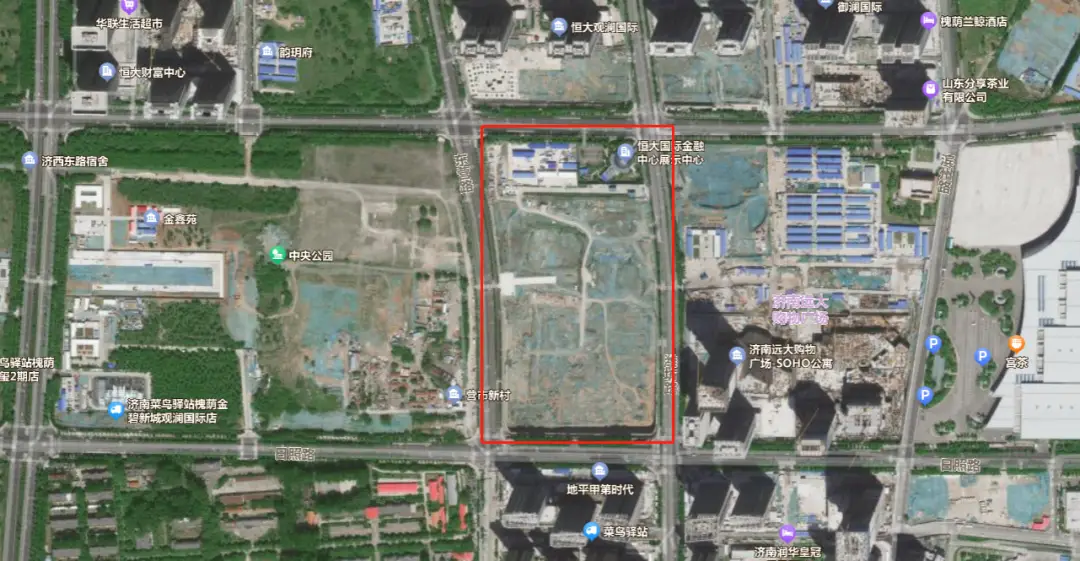 济南恒大城三地块项目用地性质变更_济南恒大金融中心_济南恒大滨河广场项目调整规划