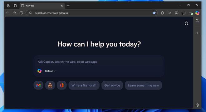 Edge Copilot新标签页体验_ie getelementsbytagname_微软Edge浏览器AI升级