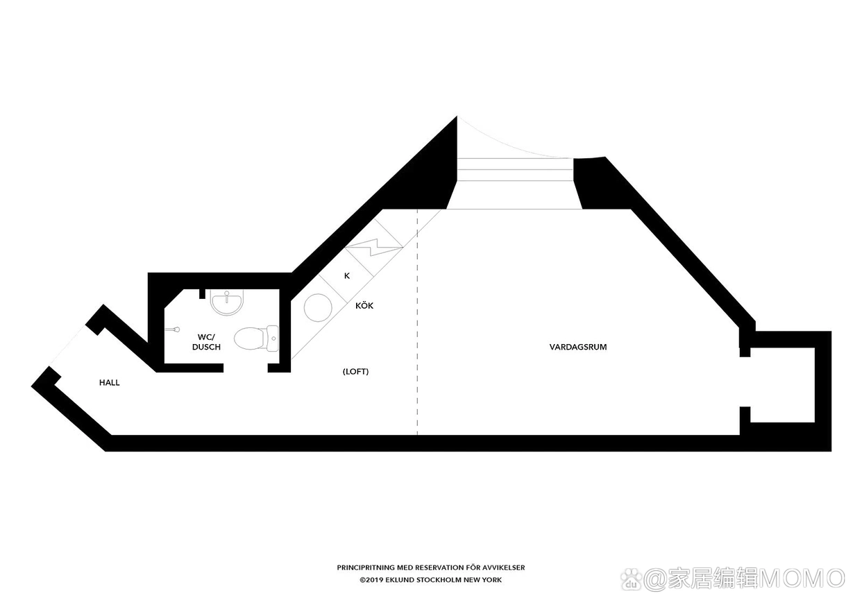 23㎡奇葩蜗牛户型，厨房上搭板做卧室，这设计绝了