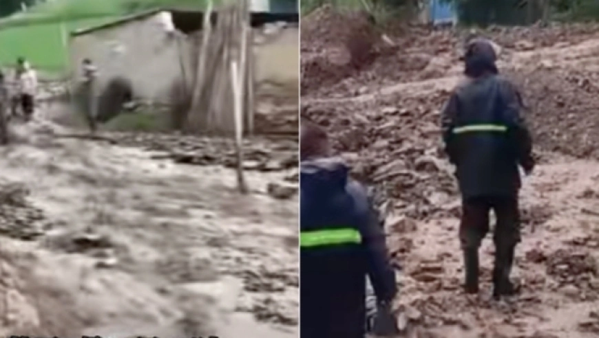 青海门源达龙沟突发泥石流：露营两家人5人被困，已致3死2失联，搜救仍在进行