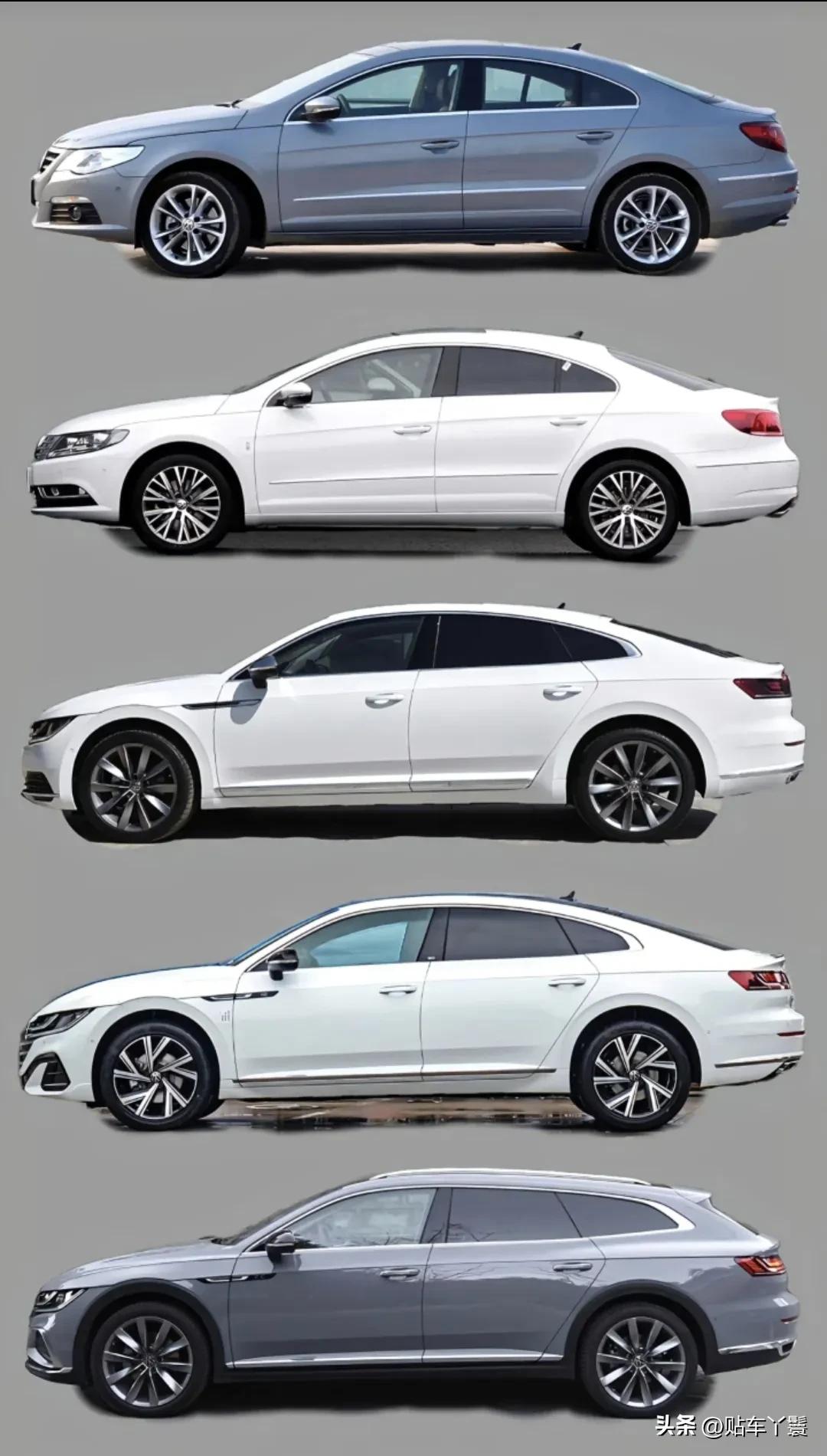 大众CC历代车型设计特点_大众CC溜背造型演变_大众cc功能键介绍图文