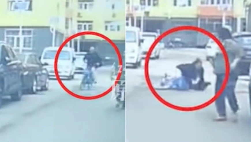 山西大同轿车右转后10米外自行车摔倒，事故责任待划分