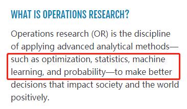 windows awstats 运筹学申请指南：与BA/DS相关的热门方向