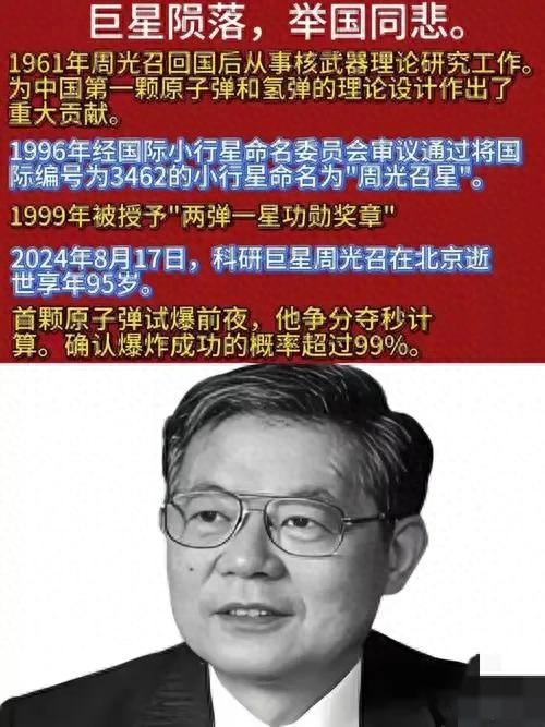 周光召 院士 生平事迹_两弹一星 陈达_周光召  两弹一星 功勋奖章