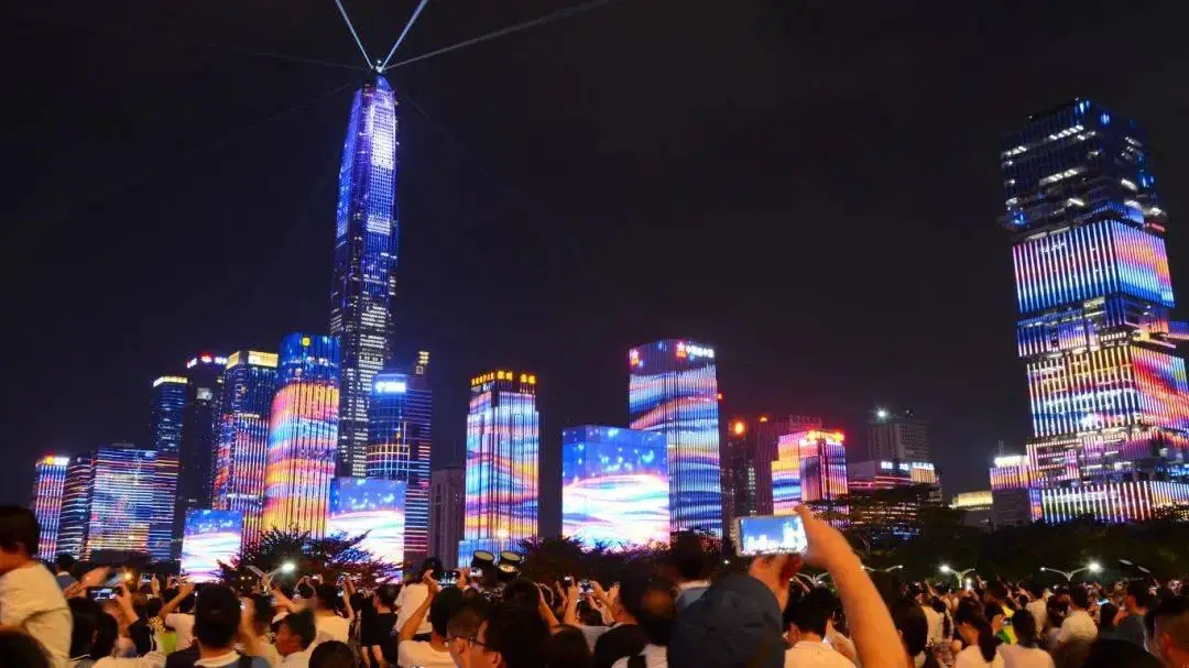 勇电智慧照明解决方案_深圳平安金融中心夜景改造_深圳平安金融大厦施工方案