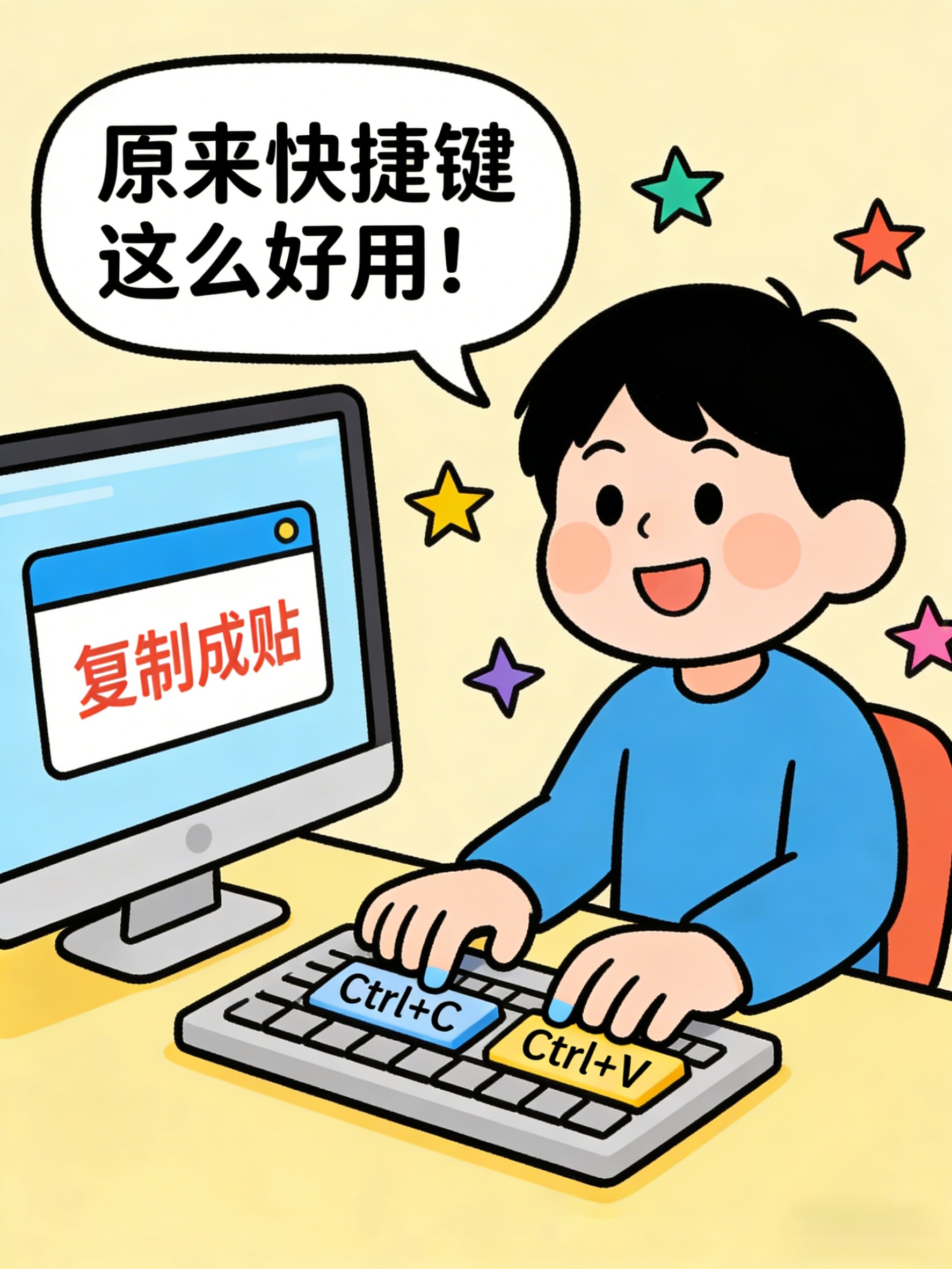 电脑新手技巧_电脑每次开机都找不到文件_Windows快捷键教程