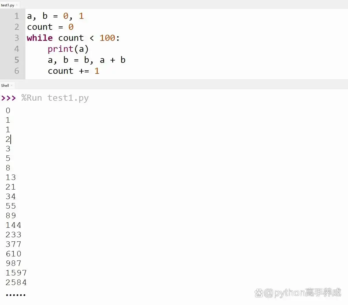 何时使用for循环和while循环_for循环 continue_Python循环语句教程